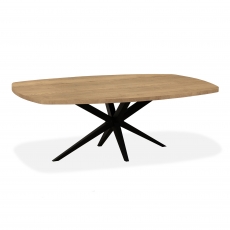 Montello Danish Oval Wide 220cm Fixed Top Dining Table (Width 120cm) Montello Danish Oval Wide 220cm Fixed Top Dining Table (Width 120cm)