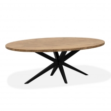Montello Oval 180cm Fixed Top Dining Table (Width 102cm) Montello Oval 180cm Fixed Top Dining Table (Width 102cm)