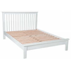 Howard 4'6 Double Bedframe-White Painted