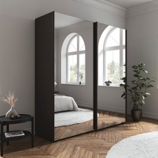 Taro 5UES Sliding 2 Door Mirror Wardrobe Taro 5UES Sliding 2 Door Mirror Wardrobe