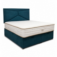 Cool Gel Latex 1500 4'6 Platform Top Divan Set - Grade A Cool Gel Latex 1500 4'6 Platform Top Divan Set - Grade A