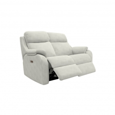 Kingsbury 2 Seater Sofa with Double Power Recliner Actions