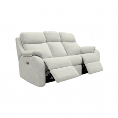 Kingsbury 3 Seater Sofa with Double Power Recliner Actions