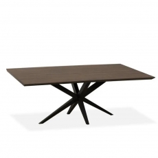 Waide Compact Rectangular Fixed Top Dining Table Waide Compact Rectangular Fixed Top Dining Table