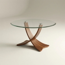 Selena Coffee Table-Walnut Finish Selena Coffee Table-Walnut Finish