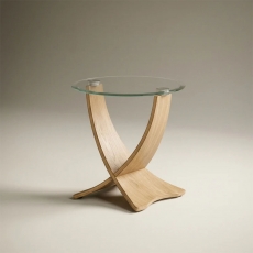 Selena Lamp Table-Oak Finish Selena Lamp Table-Oak Finish