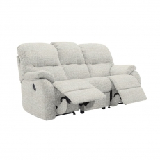 Mistral 3 Seater Sofa (3 Cushion) with Double Manual Recliner Actions