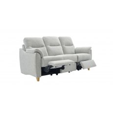 Spencer 3 Seater Sofa (3 Cushion) with Double Power Recliner Actions - Touch Button