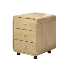 Jupiter Home Office 3 Drawer Pedestal Chest