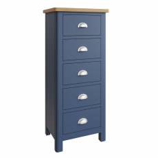 Carbis 5 Drawer Narrow Chest