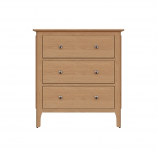 Mia Bedroom Wide 3 Drawer Chest