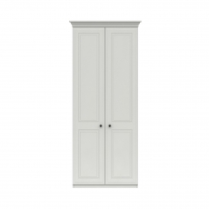 Halley 2 Door Wardrobe - 1 Rail - 1 Shelf