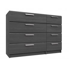 Oberon 4 Drawer Double Chest