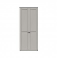 Shadow 2 Door Wardrobe - 1 Rail - 1 Shelf