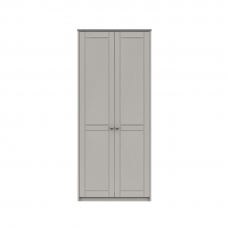 Shadow 2 Door Wardrobe - 1 Rail - 1 Shelf