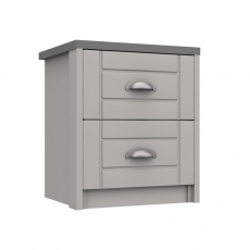 Shadow 2 Drawer Bedside Chest