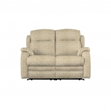 Boston 2 Seater Double Power Recliner Sofa with USB Button Switch-Single Motor