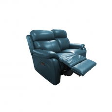 Dante 2 Seater Double Power Recliner Sofa with Adjustable Headrests and USB