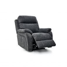 Dante Power Recliner Chair with Adjustable Headrest and USB