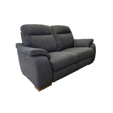 Lulu 2.5 Seater Double Power Recliner Sofa with Adjustable Headrests and USB