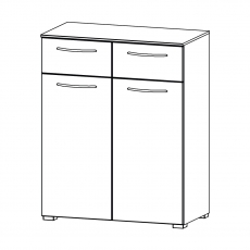 Aldono 6DB3 2 Door - 2 Drawer Chest