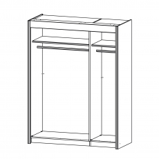 Imperial 4101 Gliding 2 Door Robe (Width 151cm)