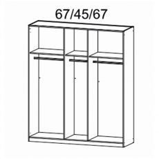 Terano 0T5C Hinged 5 Door Robe