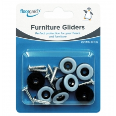 Floorgard Glides - 20mm Round - Pack of 8