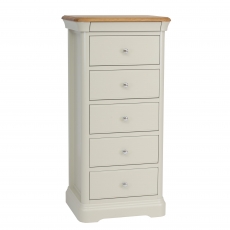 Cromwell 802 Tall Narrow Chest - 5 Drawers