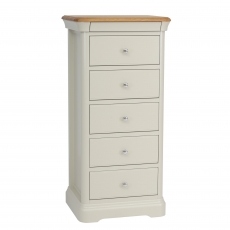 Cromwell 802 Tall Narrow Chest - 5 Drawers