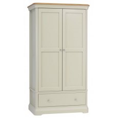 Cromwell 814 Gents Wardrobe - 2 Doors - 1 Drawer