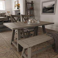 Heligan Small Fixed Dining Table (160cm)