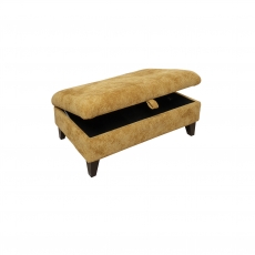 Ruby Legged Ottoman