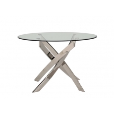 Karina Round Fixed Top Dining Table