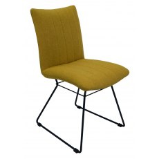 Aura Pair of Dining Chairs - Fabric