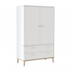 Trua 809 2 Door Wardrobe with 2 Drawers