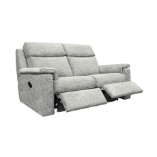 Ellis Large Sofa with Double Manual Recliners