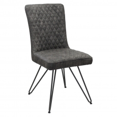 Fusion Pair of Fabric Dining Chairs