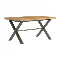 Fusion Rectangular Fixed Top Dining Table - 150cm