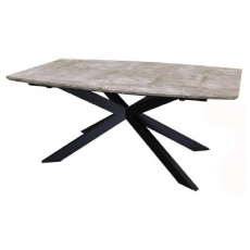 Toledo Rectangular Extending Dining Table - Extends from 160-210cm