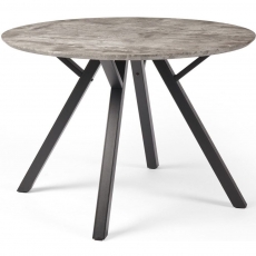 Toledo Round Fixed Top Dining Table