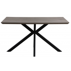 Brooklyn Rectangular Fixed Top Dining Table - 140cm