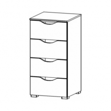 Lias 6D25 4 Drawer Chest