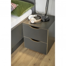 Lias 6R02 2 Drawer Chest on Castors