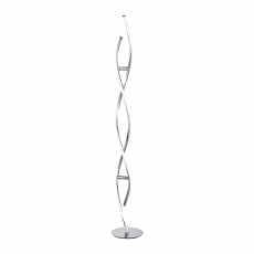 Polina Floor Lamp-Dimmable-Steel Finish