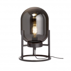 Regi Table Lamp with Edison Bulb-Black Finish
