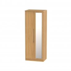 Sheldon Tall 2 Door Robe with One Mirror