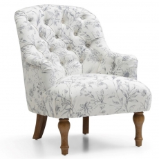 Belle Button Back Accent Chair