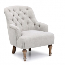 Belle Button Back Accent Chair