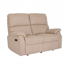 Newstead 2 Seater Single Motor Power Recliner Sofa - Keypad with USB